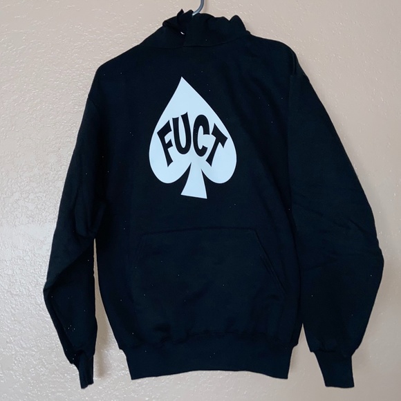 Fuct Other - Fuct Ace Spades Cards Skateboard Hoodie FTP Palace